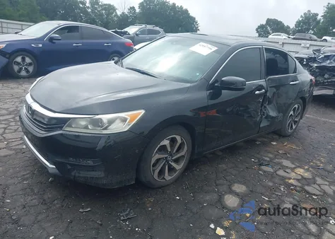 2017 Honda Accord Ex z USA, uszkodzony, nr VIN 1HGCR2F03HA005688